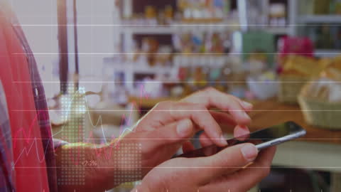 Data Analysis on Smartphone with Graph Animation