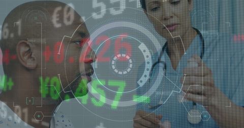 Digital Interface for Healthcare and Financial Data Analysis