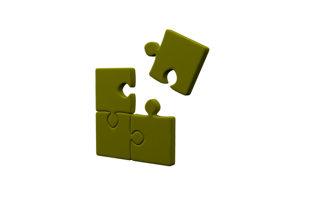 Yellow Puzzle Pieces on Transparent Background - Download Free Stock Videos Pikwizard.com