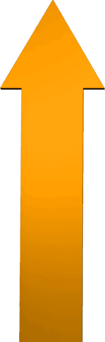 orange arrow pointing upwa gridsrds on transparent background - Download Free Stock Videos Pikwizard.com