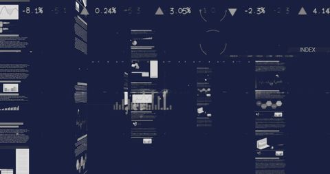 Data Visualization and Analytics on Digital Screens - Download Free Stock Images Pikwizard.com
