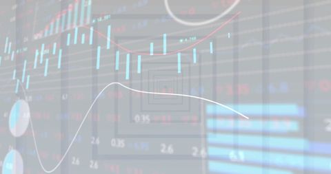 Abstract Financial Data and Market Analysis Visualization - Download Free Stock Images Pikwizard.com