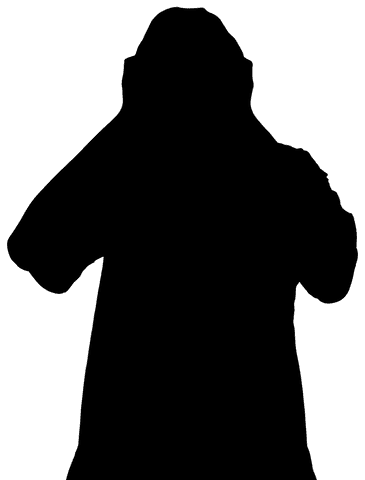 silhouette of man running in transparent illustration - Download Free Stock Videos Pikwizard.com