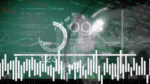 Futuristic Global Finance and Technology Interface