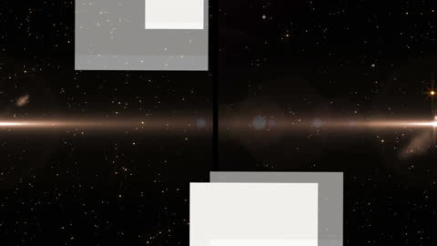 Abstract Light Trails and Spots with Geometric Shapes