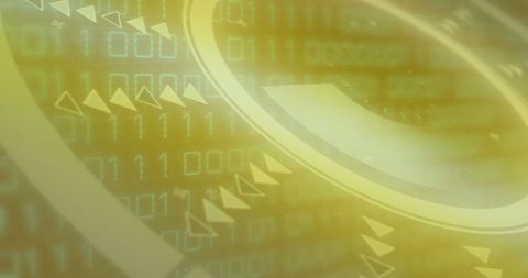 Futuristic Digital Interface with Binary Code and Data Scanner - Download Free Stock Images Pikwizard.com