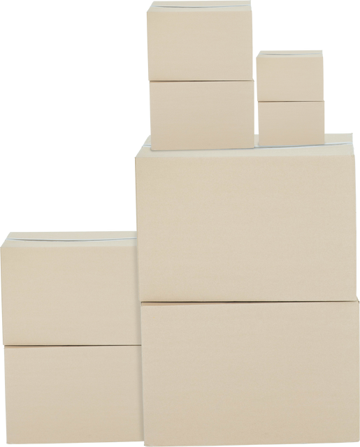 Transparent Stack of Various Cardboard Boxes Isolated - Download Free Stock Videos Pikwizard.com