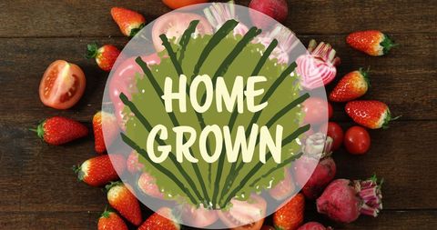Homegrown Produce with Fresh Fruit and Vegetables - Download Free Stock Images Pikwizard.com