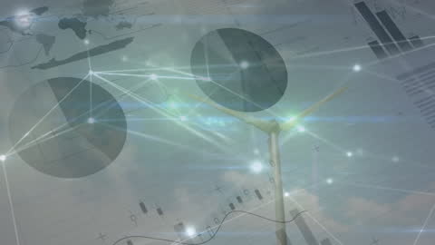 Renewable Energy Data Network Conceptual Visualization