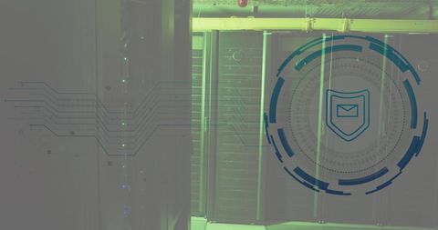 network security in data center networking - Download Free Stock Images Pikwizard.com