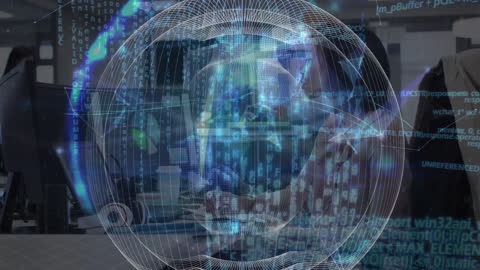 Global Data Processing with Business Professionals Interaction