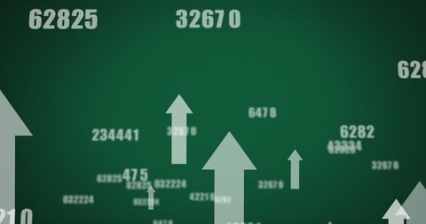 digital arrows and data on futuristic tech interface - Download Free Stock Images Pikwizard.com