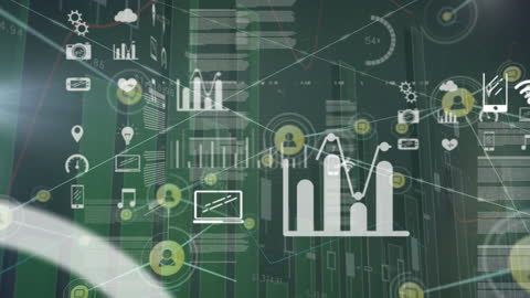 Digital Network connections with graphical analysis mind