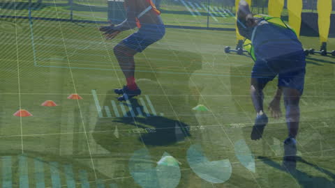 Combining Soccer Training with Financial Data Visualization