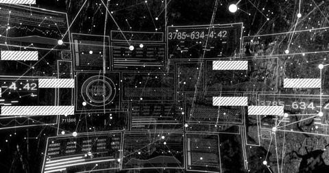 Advanced data analytics panels on digital interface network