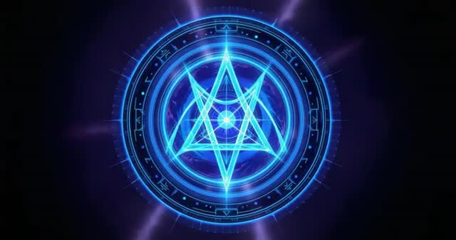 Celestial Glyph Activation in Hypnotic Void