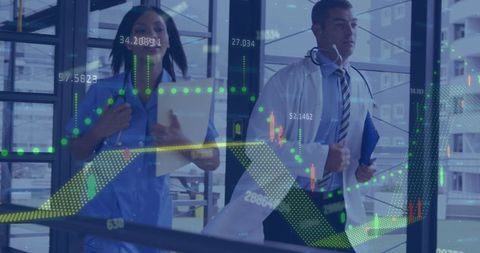 Healthcare Professionals Integrating Technology and Medical Innovation