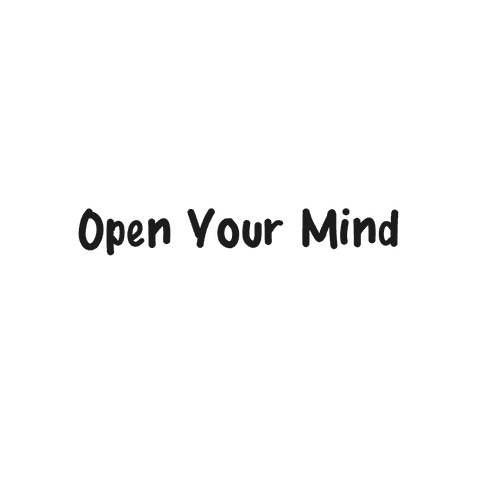 creative 'open your mind' transparent inspirational text - Download Free Stock Videos Pikwizard.com