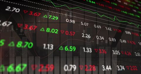 Stock Market Data in Corporate Background - Download Free Stock Images Pikwizard.com