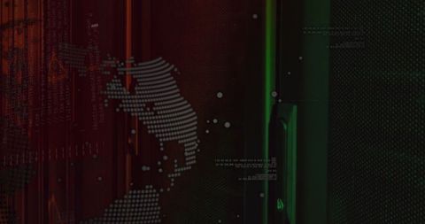 Digital World Map with Data Streaming in Cybersecurity Context