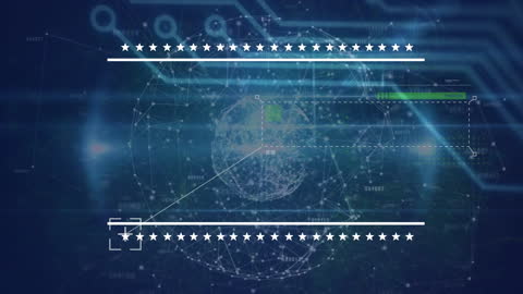 Futuristic Data and Technology Analytics Background