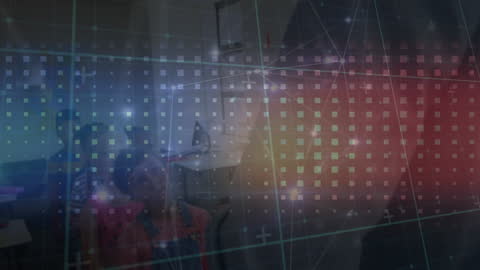 Interactive Digital Education Future Concept with Diverse Students