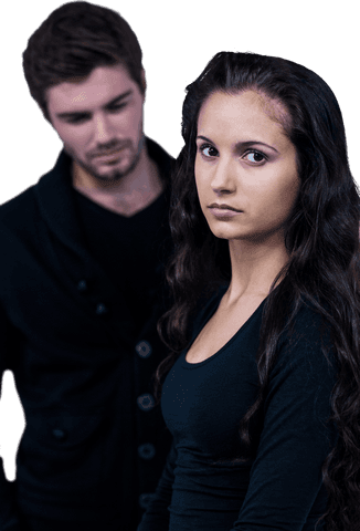 transparent couple image showcasing emotional conflict - Download Free Stock Videos Pikwizard.com