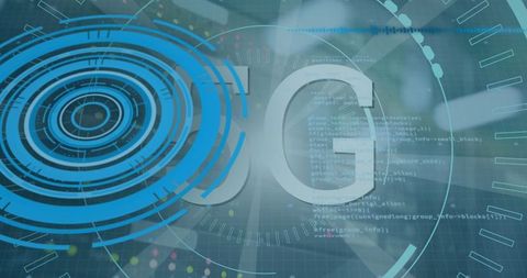 Global digital network with advanced 5g technology interface