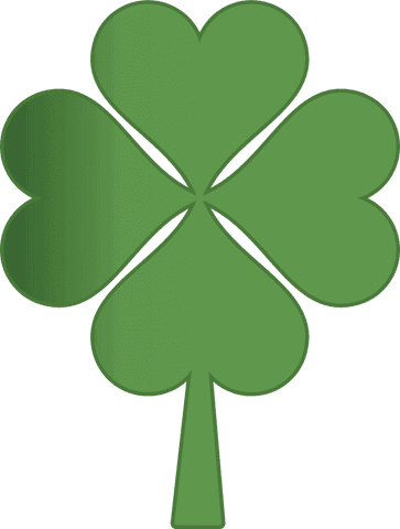 green shamrock illustration on transparent background for st. patrick's day - Download Free Stock Videos Pikwizard.com
