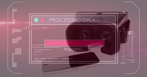 Virtual Reality Data Processing Interface