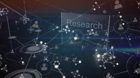 Digital Data Network Connecting People and Ideas