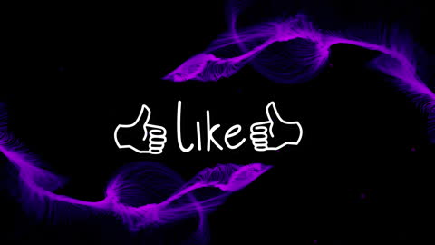 Social Media Interface with Purple Animated Design