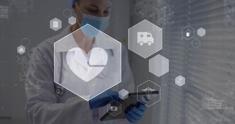 Doctor Using Digital Tablet Healthcare Technology Insights