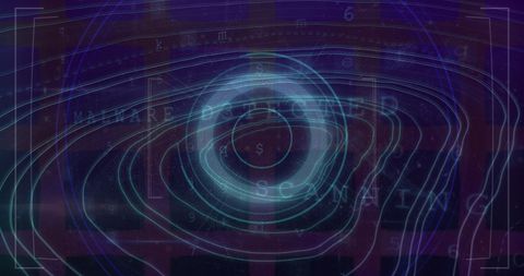 Digital Interface with Abstract Data and Global Scanning Technology - Download Free Stock Images Pikwizard.com