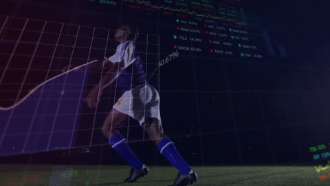 Diverse Football Concept: Sports and Data Integration