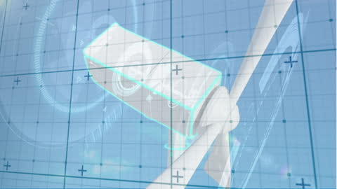 Digital Interface Tracking Wind Turbine Performance