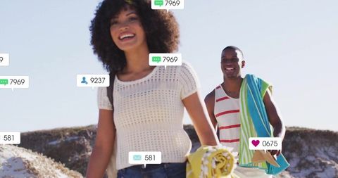 Joyful beach day with friends enjoying sun and social connections