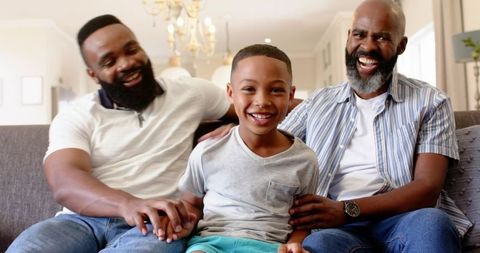 Multigenerational African American Family Bonding at Home