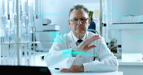 Senior Scientist Analyzing Data in Modern Laboratory - Download Free Stock Images Pikwizard.com