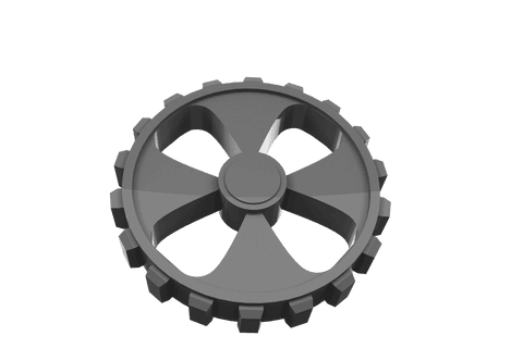 Abstract Grey Gear Illustration on Transparent Background - Download Free Stock Videos Pikwizard.com