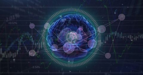 Brain and Data Interface Conception with Networking Elements