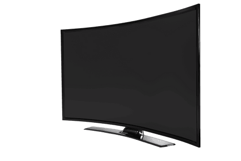 Modern Black Television on Transparent Background - Download Free Stock Videos Pikwizard.com