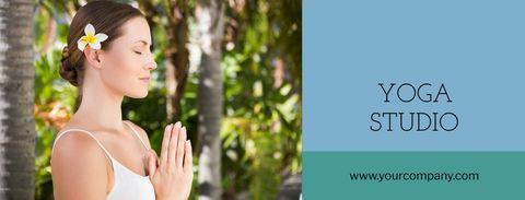 Serene Woman Practicing Yoga in Tropical Paradise