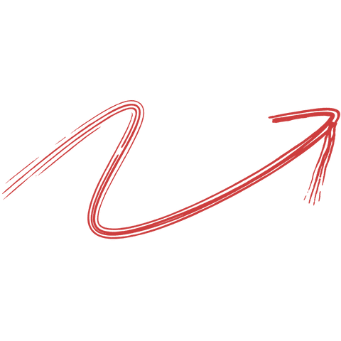 Digital Illustration of Red Curved Arrow on Transparent Background - Download Free Stock Videos Pikwizard.com
