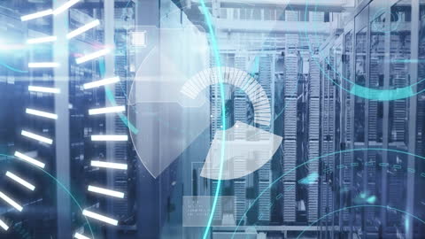 Digital Interface Transforming Modern Server Room