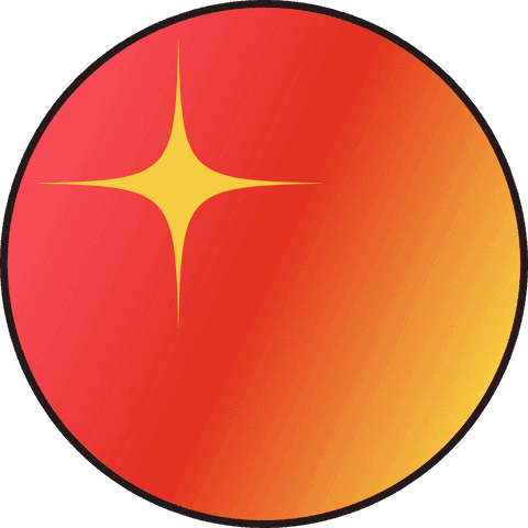 gradient colored circle with sparkle on transparent background - Download Free Stock Videos Pikwizard.com