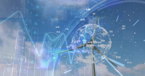Digital Interface Merging Renewable Energy and Finance Concepts