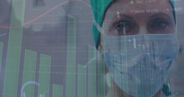 Healthcare Professional Analyzing Data Charts Highlighting Medical Progress - Download Free Stock Images Pikwizard.com