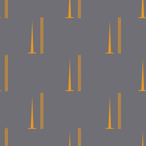 yellow pattern design of repeated nails on transparent background - Download Free Stock Videos Pikwizard.com