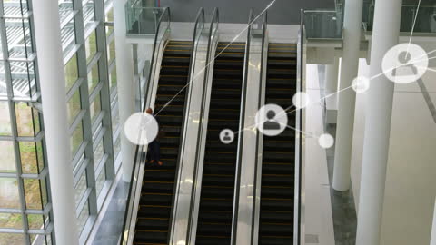 Digital Networking in Modern Office Building